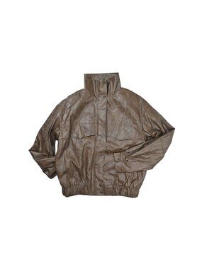 Bronze Snake Cienna Jacket in Brown